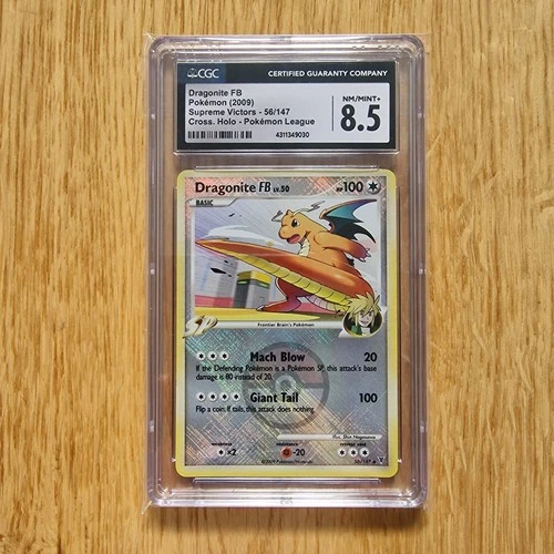Dragonite FB 56/147 - Supreme Victors - Pokemon League Reverse Holo English CGC