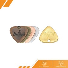 10 x Guitar Picks 2mm Thick Metal Various Color for Guitar Bass