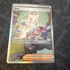 Jacq 250/198 Scarlet & Violet Base Set Holo Full Art Trainer