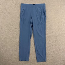 Eddie Bauer Travel Pants Womens Small Blue Pu...
