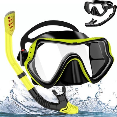 Schnorchelset Set Taucherbrille Schnorchelmaske Tauchset Tauchmaske