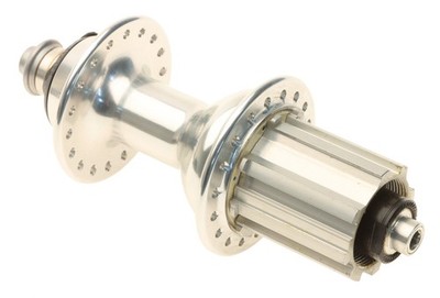 Campagnolo Centaur 36h Hubset 9/10 Speed Freehub 2002 Silver NOS