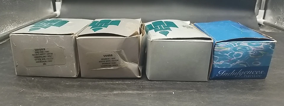 Lote de 24 (6) velas votivas PartyLite verão chuveiros/sálvia deformada - Imagem 4 de 4