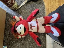Bleacher Creatures Chicago Bulls Benny Mascot Plush NBA Red White Black