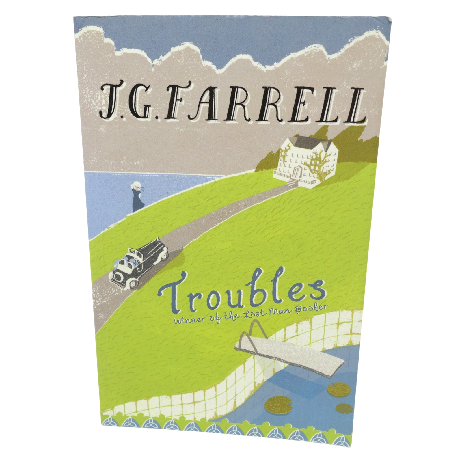 Troubles by J.G. Farrell Historical Fiction Novel