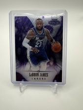 2020-21 PANINI HONORS LEBRON JAMES PURPLE INSERT #590 LA LAKERS