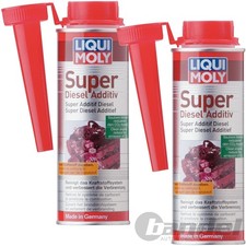 2x250mL Liqui Moly Super Diesel Additivo Motore Sistema Pulizia Protezione 5120