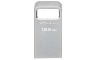 Kingston Technology 128GB DataTraveler Micro 200MB/s Metal USB 3.2 Gen 1