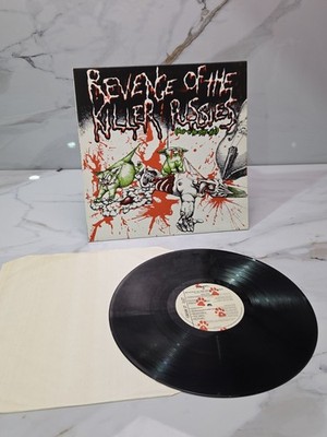 VARIOUS ~ REVENGE OF THE KILLER PUSSIES #2 1984 Greece CHERRY RED LP VG+
