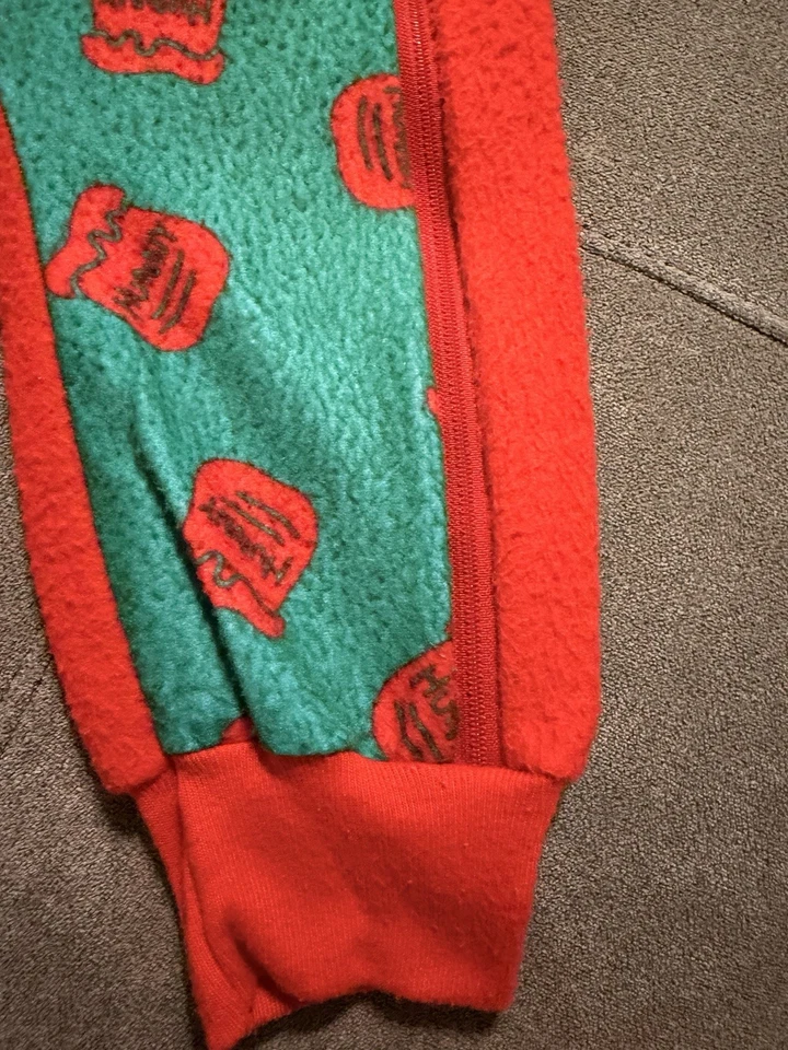 Vintage Disney Winnie The Pooh Christmas One Piece Sleeper Size 3 Read - Image 4 of 4