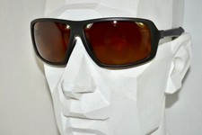 EUC Serengeti Alassio 8101 Statin Dark/Gray Brown Polarized Mens Sunglasses