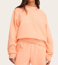 Women's Mockneck Pullover Sweatshirt Parke x Target Peach Orange Ships Now L/XL