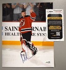 Martin Brodeur Signed 8x10 Photograph NJ Devils Final Game Autograph JSA COA