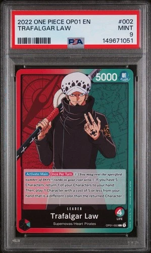 Trafalgar Law (002) OP01-002 Romance Dawn Regular