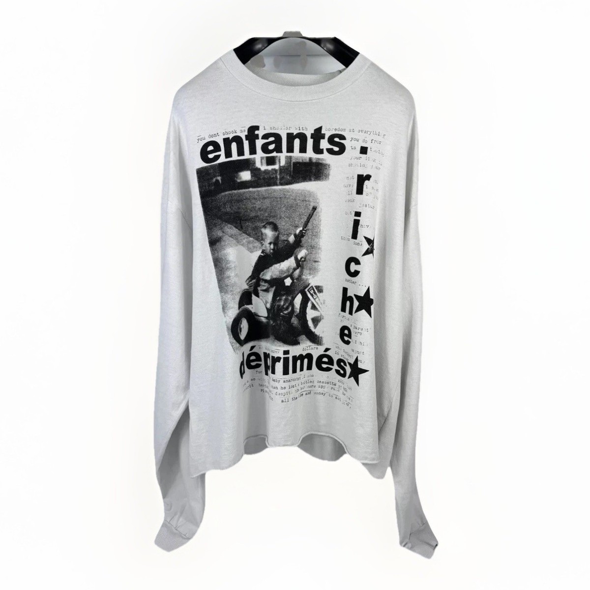 Enfants Riches Deprimes - Graphic Print Oversized Long Sleeve T
