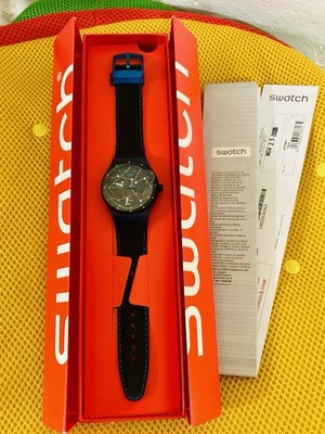 BRAND NEW!! SWATCH SISTEM BLUE Automatic Watch SUTS401 New In Box 2013 Old Stock