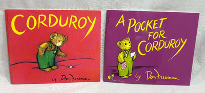 Corduroy & A Pocket for Corduroy by Don Freeman - Classic Children's Book Set