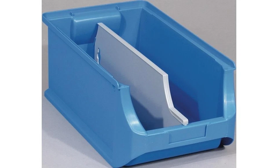 ALLIT Trennwand ProfiPlus für Sichtlagerkasten Gr. 4 Höhe 125 mm PS grau