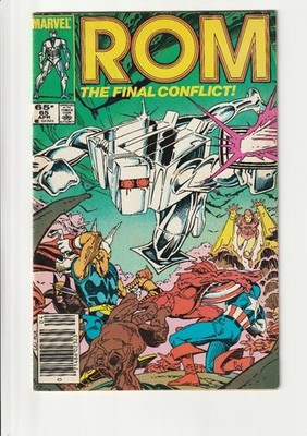 ROM #65 (1985)   Final Conflict, Avengers App, Steve Ditko Art