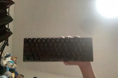 royal kludge rk61/Akko lavender purple switches pre-lubed(by me)/tape modded