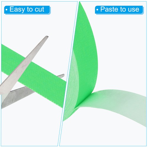 1.2 Inch x 33 Feet Neon Gaffer Cloth Tape, 1 Roll Tape, Green - Afbeelding 4 van 7