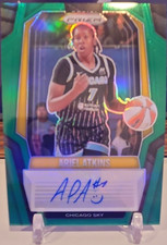 2025 Prizm Green Prizm Autograph Ariel Atkins #SG-AA Chicago Sky WNBA