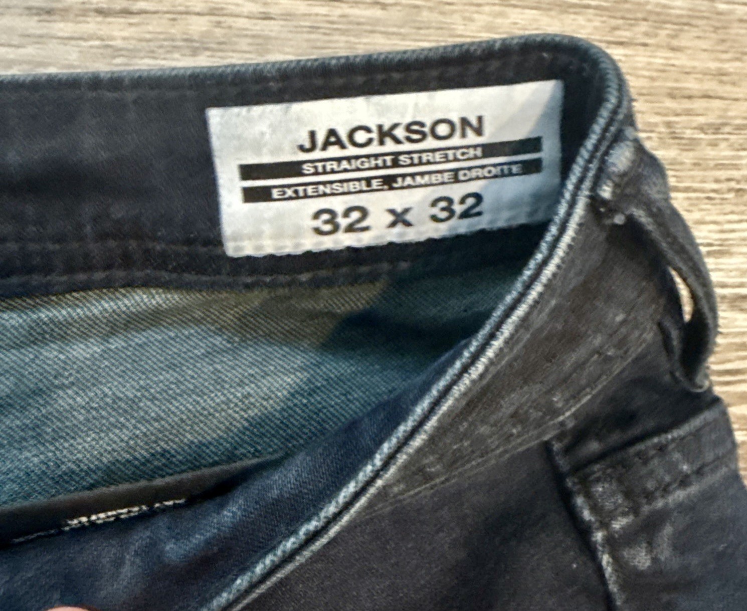 S Buffalo David Bitton Jackso -x Straight Stretch Leg Jeans 