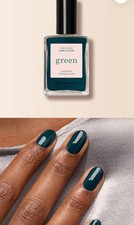 Manucurist Green Nail Polish  All Natural Long lasting 15ml.  FREE Delivery