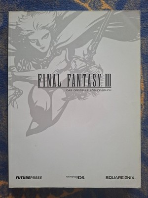 Final Fantasy III 3 Lösungsbuch