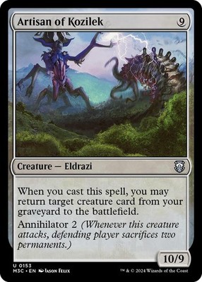 Normal - Artisan of Kozilek - 153 - Commander: Modern Horizons 3 - NM