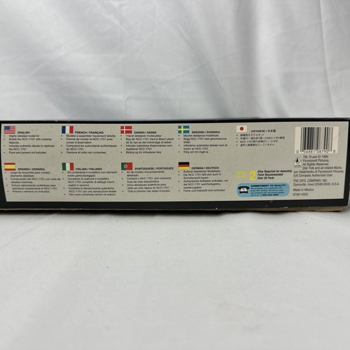 Star Trek Cut-Away U.S.S. Enterprise NCC-1701 Model Kit 1995 AMT Ertl Level 2 - Picture 6 of 10
