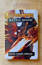 Warhammer Fantasy Battle Magic End Times Spells Card Deck Sealed OOP GW Rare