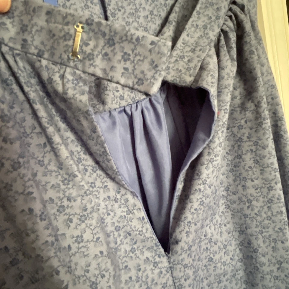 Handmade Colonial Dress 3-Piece Women Pioneer Costume Modest Prairie Small - Image 4 of 4