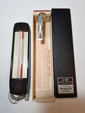 Airguide Indoor/Outdoor Thermometer #407 New in Box Vintage Item