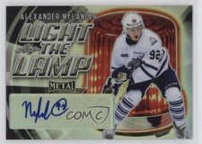 2015 Leaf Metal Light The Lamp Silver Prismatic 8/25 Alexander Nylander Auto 2a8
