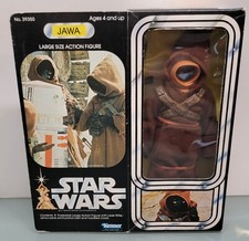 1979 KENNER VINTAGE STAR WARS A NEW HOPE JAWA LARGE SIZE FIGURE SEALED RARE  US