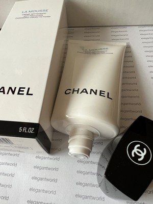 CHANEL LA MOUSSE ANTI-POLLUTION CLEANSING CREAM TO FOAM 5oz AUTHENTIC NEW SEALED