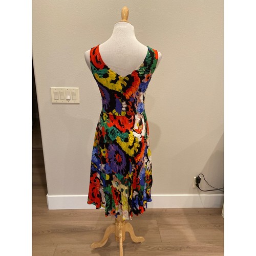 Jams World Sleeveless Watercolor Floral Dress Marbella size XS - Picture 3 of 6