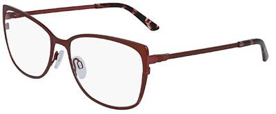 New SKAGA SK-2827 615 Matte Red KREATIV Eyeglasses 57/17/140  display picture 2