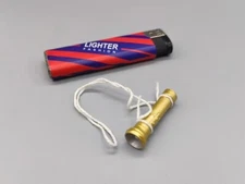 1/6 Scale Solider Metal Flashlight Model for 12"Action Figure Prop Scene