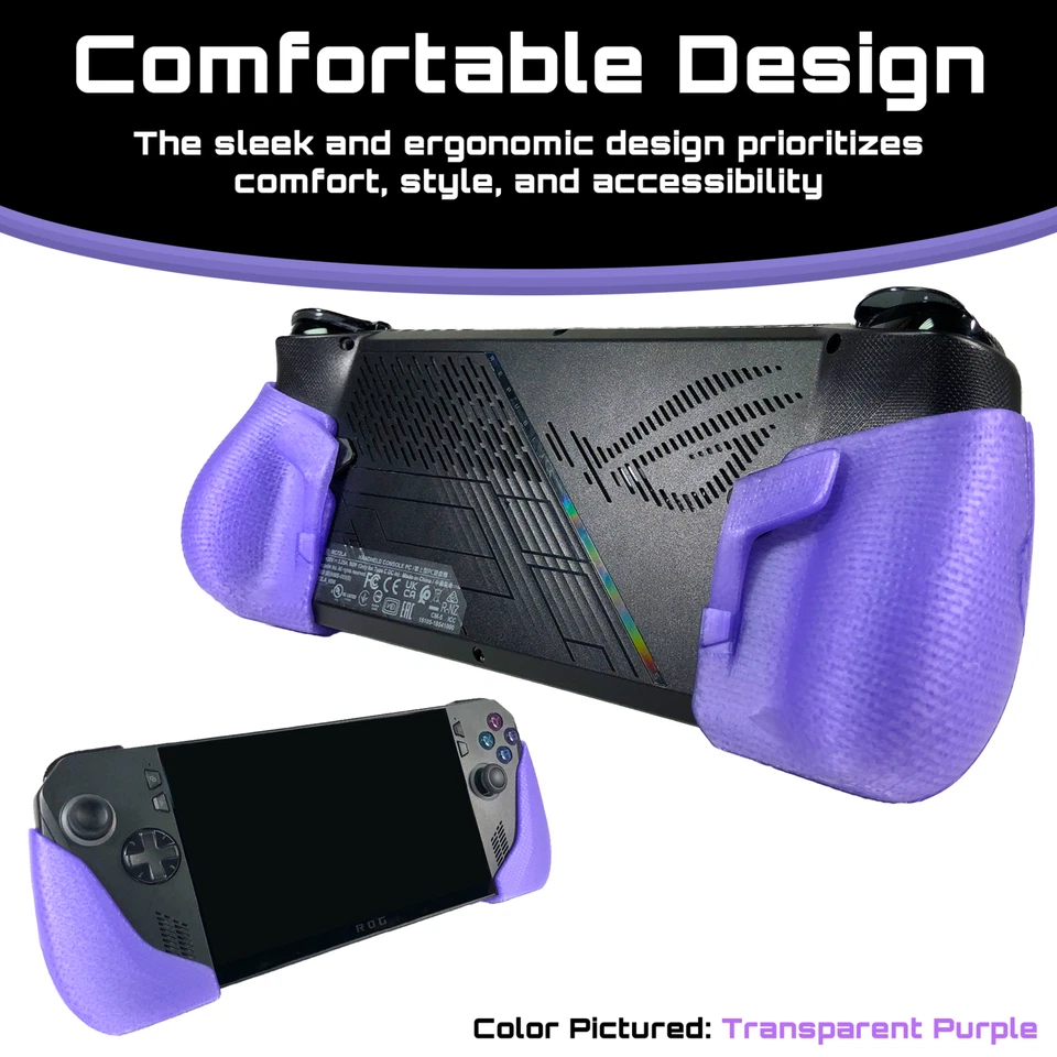 Accesorios de estuche con agarre portátil Asus ROG Ally X - Impreso en 3D Foto 2 de 4