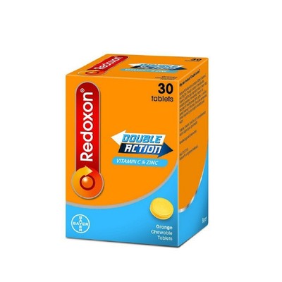 REDOXON Double Action 30's Chewable  Tablet 500mg Vitamin C For Immunity EXPRESS