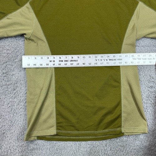 Vintage prAna Hemd Herren Large grün USA Athletik Fitness Outdoor Training Wandern Freizeit - Bild 6 von 6