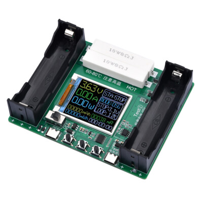 18650 Battery Capacity Tester internal Resistance Detector Auto Charging 5V