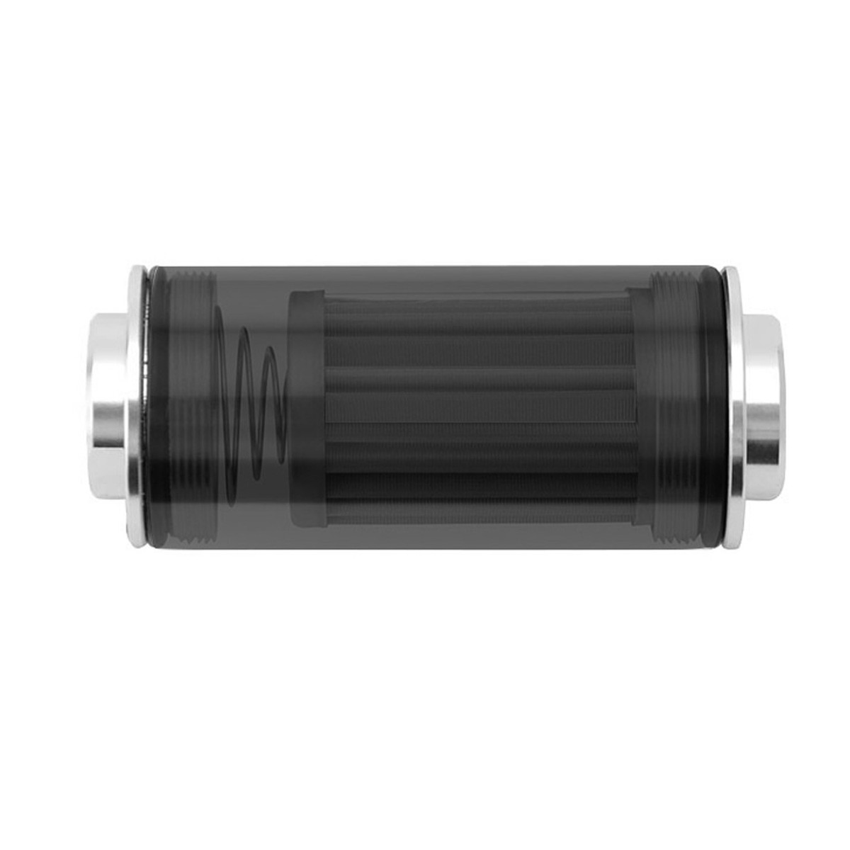 10 Micron Inline Fuel Filter w/ 6AN 8AN 10AN Adapter Fitting An8 Fuel Filter