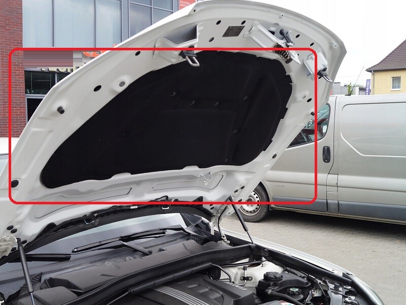 Tappetino Isolante Cofano Per BMW X1 E84 2010-2015 - In Cotone E Alluminio, Antiumidità E Antirumore - Foto 3