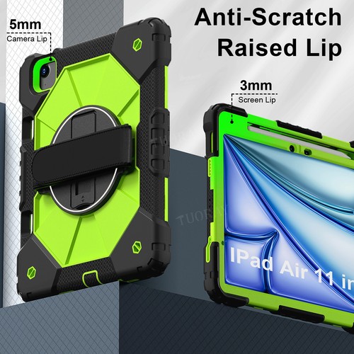 Shockproof Stand Case Cover For iPad 10.9 10th Pro 11 13 2024 10.2" 8 7 6 Air 6 - Picture 96 of 118