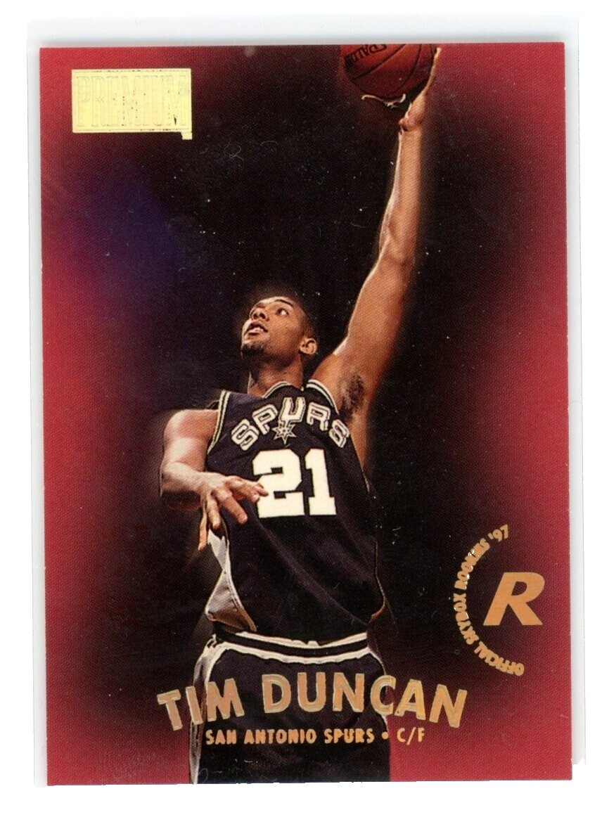 Tim Duncan Rookie Basketball Cards for sale | eBay