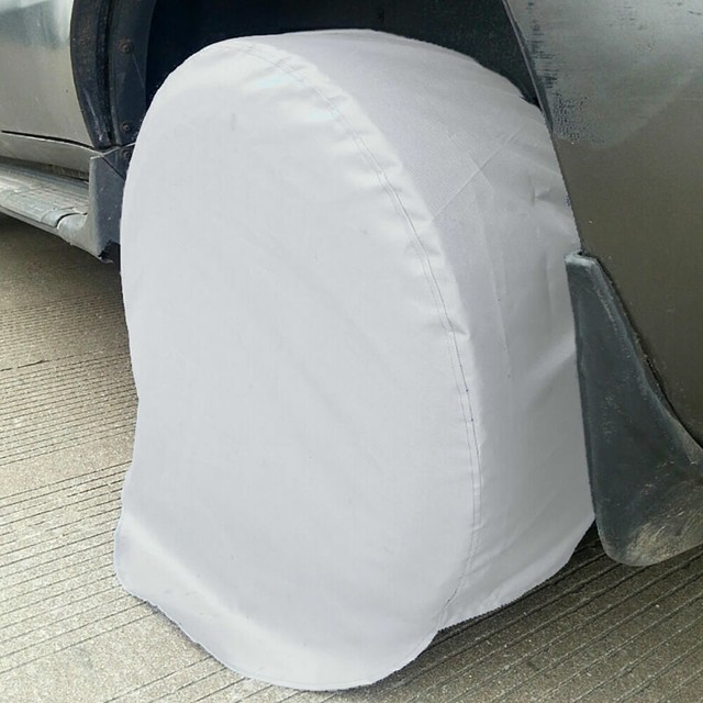 4x Heavy Duty Car Truck Caravan Spare Wheel Cover Tyre Tire Storage Wheel Covers eBay