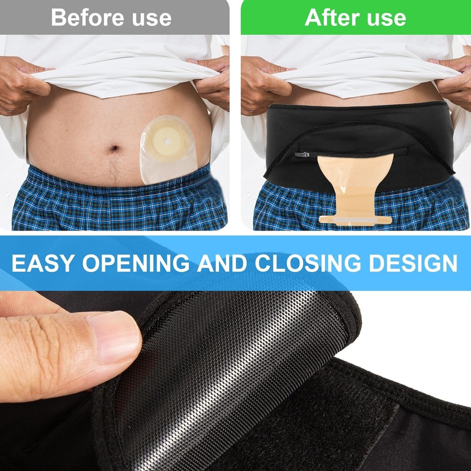 Ostomy Belt Stealth Belt Ostomy Bag Cover Ostomy Wrap for Sport